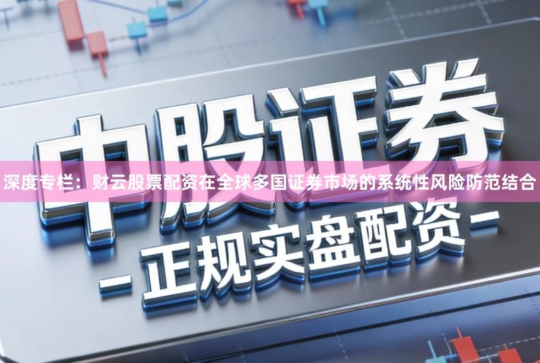 深度专栏:财云股票配资在全球多国证券市场的系统性风险防范结合