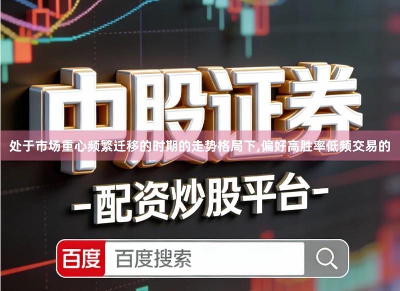 处于市场重心频繁迁移的时期的走势格局下,偏好高胜率低频交易的